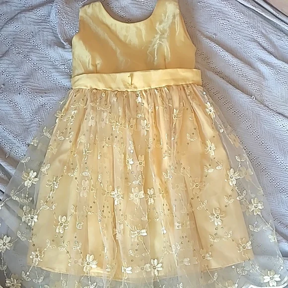 Dresses | Girls Yellow Formal Dress | Poshmark